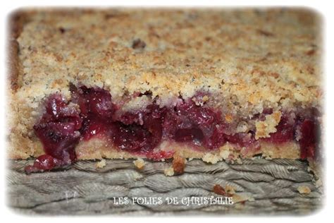 Carr S Crumble Aux Cerises Les Folies De Christalie Ou Quand La