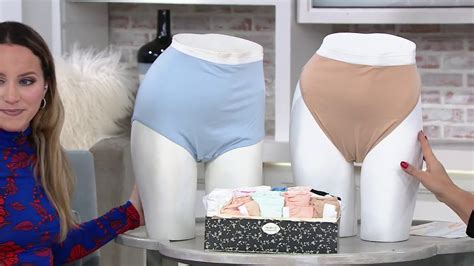 Breezies Set Of 6 Cotton Panties With UltimAir Lining On QVC YouTube