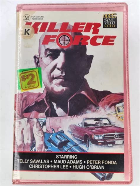 Killer Force Big Box Ex Rental Vhs Tape Pal Picclick Uk