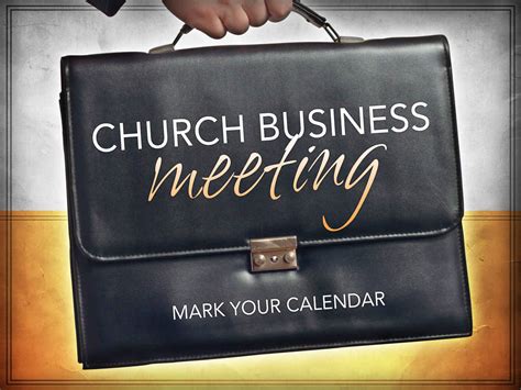 Church Business Meeting – Open Door Baptist Church