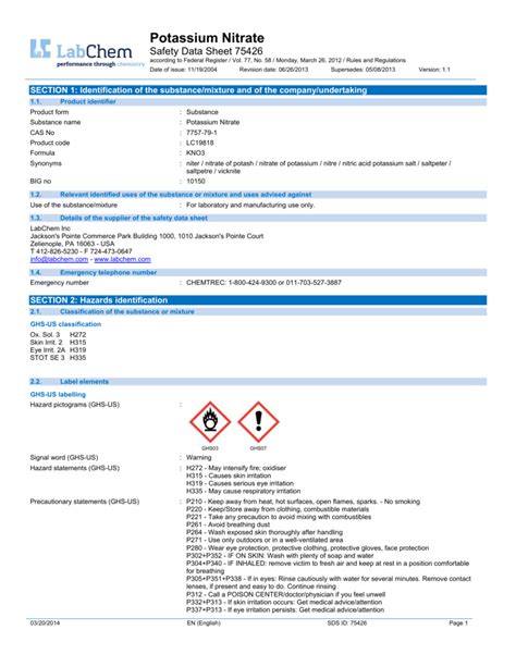 Potassium Nitrate