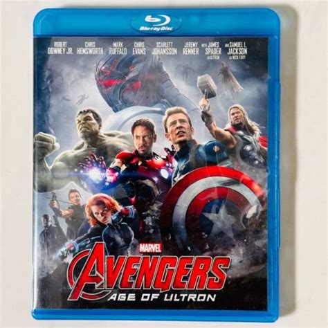 Avengers Age Of Ultron Blu Ray Marvel Blue Cover EBay