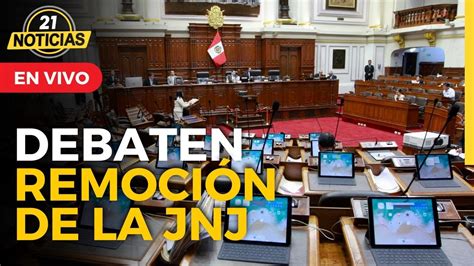 Envivo Congreso Debate Moci N Para Remover A Miembros De La Jnj Youtube