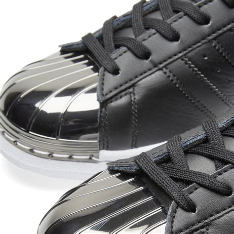 Adidas Women S Superstar Metal Toe W Black White End