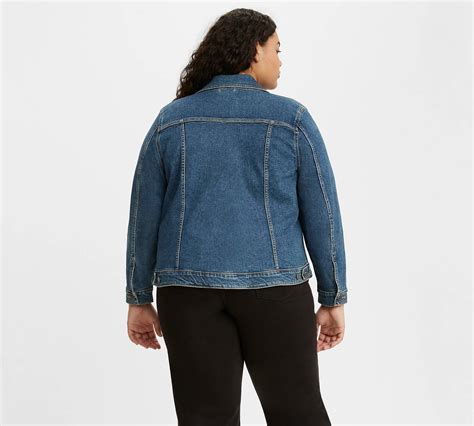 Original Trucker Jacket Plus Size Dark Wash Levis® Us