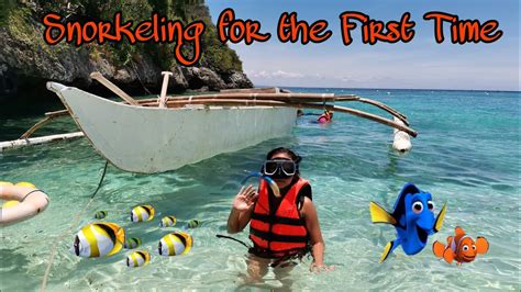 Snorkeling For The First Time At Sumilon Island Marine Sanctuary