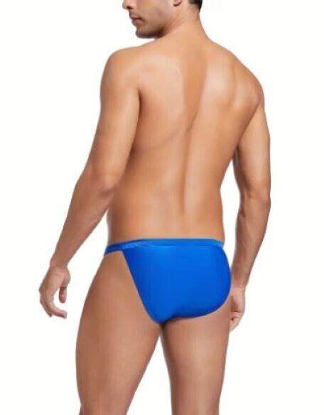 New Men S Sexy Blue Buckle Low Rise Style Bikini Swim Brief Gay Interest EBay