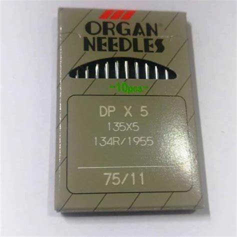 Industrial Sewing Machine Organ Needles JAPAN DPX5 Shopee Philippines