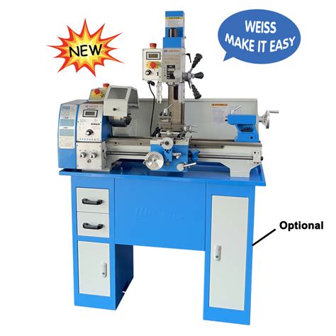 Weiss Wbp F X Variable Speed Combo Lathe And Milling Machine