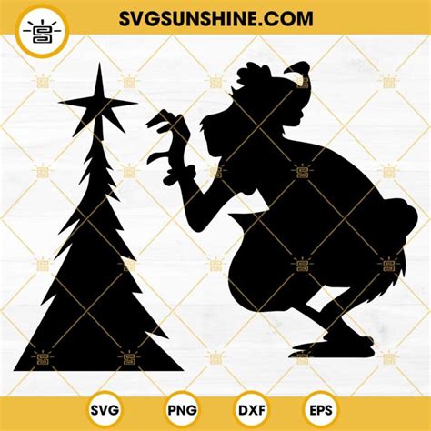 Grinch Stole Christmas Tree SVG, Grinch SVG Cricut Silhouette, Grinch ...