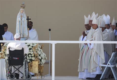 Merci Toi Lisbonne Le Pape Cl Ture Les Jmj Devant Million De