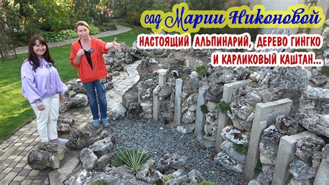 Сад Марии Никоновой. Настоящий альпинарий и экзотические растения для ...