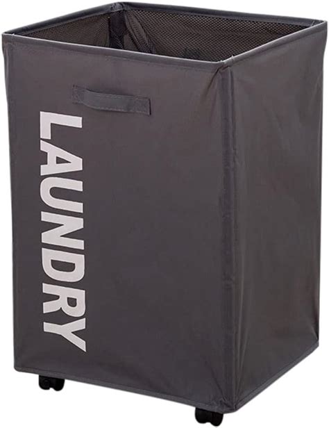 Buy Ochine Large Rolling Laundry Basket Wheeled Hamper With Handle On