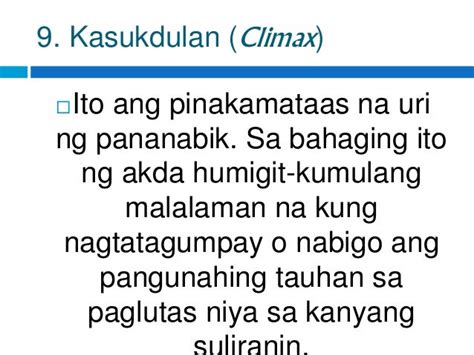 Ano Ang Kahulugan Ng Kasukdulan – Halimbawa