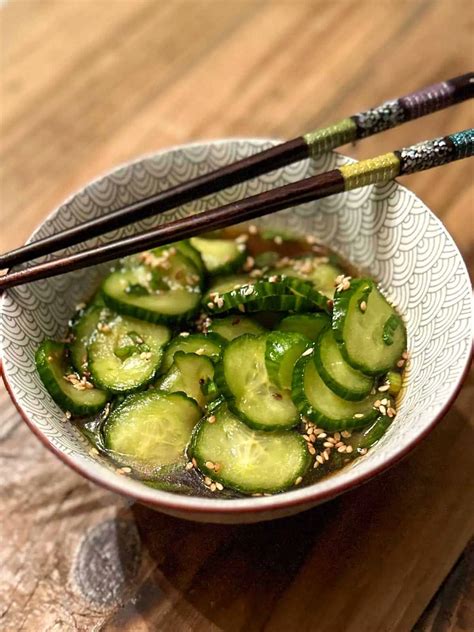 Easy Japanese Pickled Cucumber Recipe Explore Cook Eat