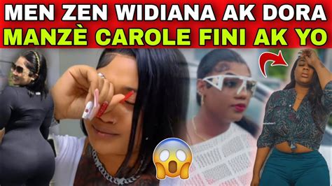 Widiana ak Dora pran nan cho Manzè Carole fini avèk yo Widiana