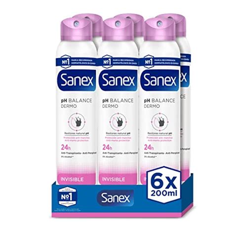 Sanex Dermo Invisible Desodorante Hombre O Mujer Desodorante Spray