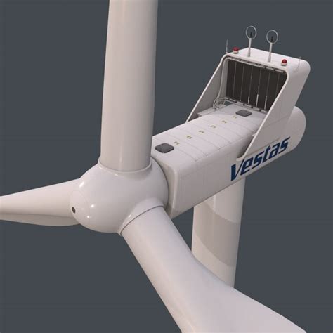 Vestas Windkraftanlage D Modell Turbosquid