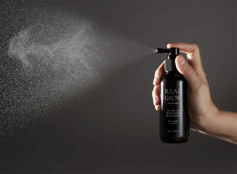 Real Grow Anti-Hair Loss Stimulating Scalp Spray - Korean skincare ...