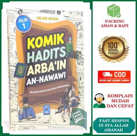 Komik Hadits Arbain An Nawawi JILID 1 Belajar Hadits Dari Kisah