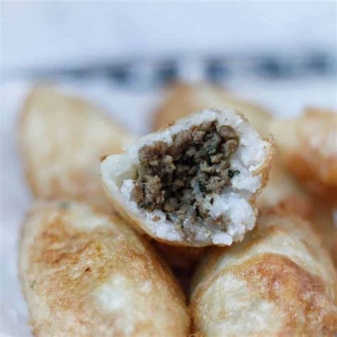 Unique Stuffed Dumplings Kubba Halab Stuffed Rice Dumplings With