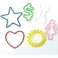 Amazon.com: Silly Bandz Fun Shapes - 24 Pack : Toys & Games