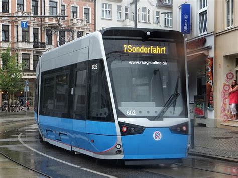 Vossloh N Nr Der Rostocker Stra Enbahn Ag In Rostock Am