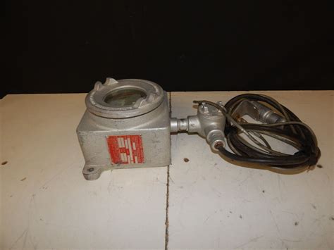 Crouse Hinds Explosion Box W Meter Gub 110 1 20 Hazardous Locations Gkg71 Ebay