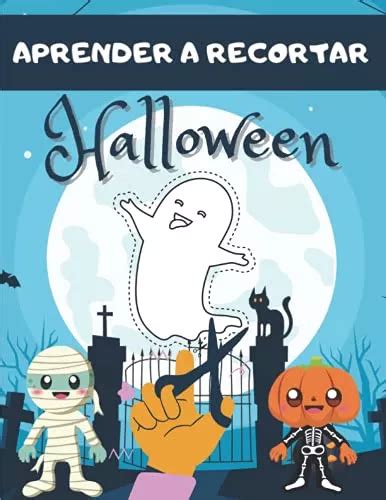 Halloween Aprender A Recortar Libro De Actividades Dib Meses