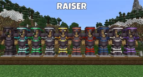 All Armor Trims Displayed Rminecraft