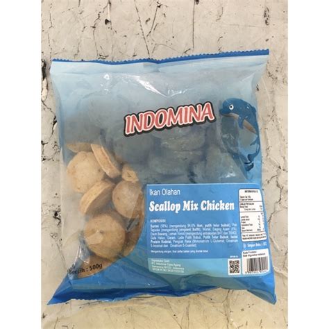 Jual Indomina Scallop Mix Chicken Shopee Indonesia