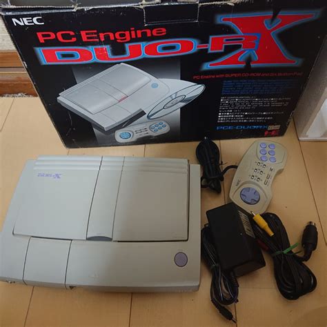 NEC PCエンジン DUO RX PC ENGINE DUO RX 完品 製造番号一致 当時物正規品 動作確認済み オマケ多量 日本