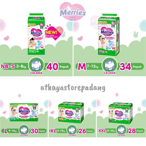 Jual MERRIES Pants Good Skin Standar Pack NB S40 M32 2 L28 2