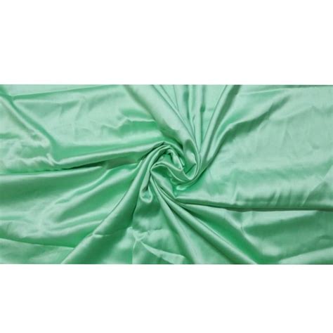 Plain Pista Green Polyester Satin Fabric Gsm 130 At Rs 38meter In Surat