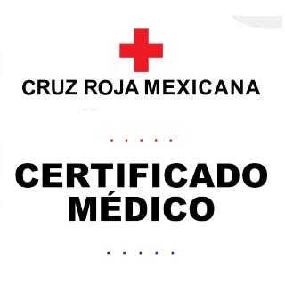 Certificado M Dico Cruz Roja Certificados M Xico