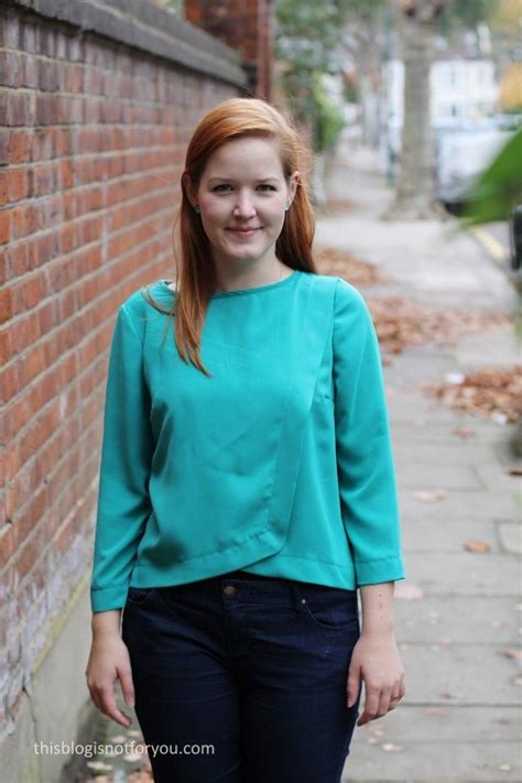 Burda Wrap Blouse 04 2014 115 By Thisblogisnotforyou Sewing Tops