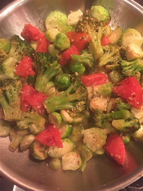 Broccoli And Brussels Sprout Delight Recipe