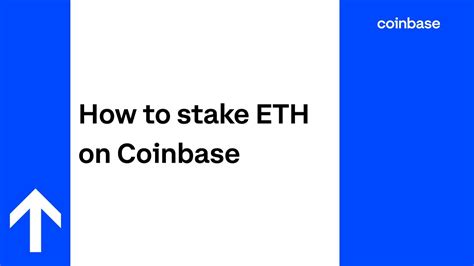 How To Stake Ethereum On Coinbase Youtube