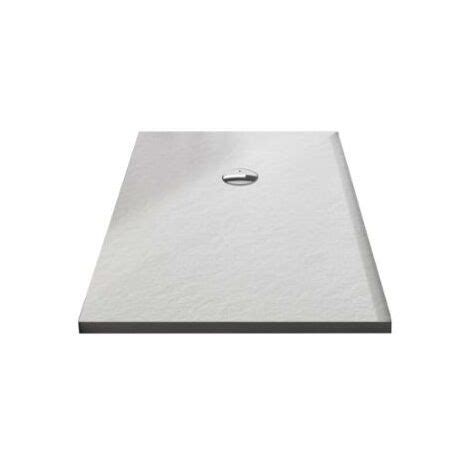 PIATTO DOCCIA STONE 80X100XH3 5CM BIANCO EFFETTO A