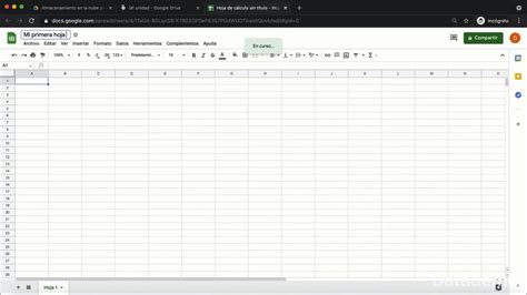 ¿qué Son Las Hojas De Cálculo Datademia