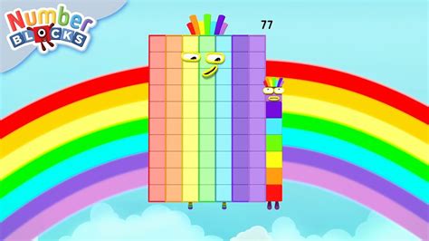 Numberblocks Em Portugu S Brasil Contando Sobre O Arco Ris