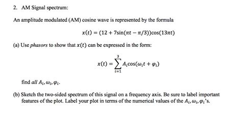 Amplitude Formula