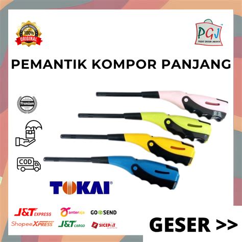 Jual Pgj Tokai Alat Pemantik Korek Api Gas Panjang Pemantik Kompor