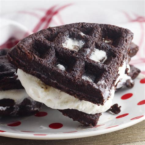 Easy And Delicious Chocolate Brownie Ice Cream Sandwiches