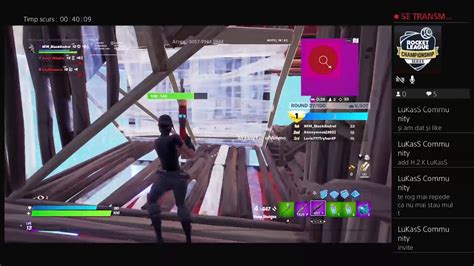 Jucam Fortnite Creative Cu Niste Prieteni Live Fortnite Romania