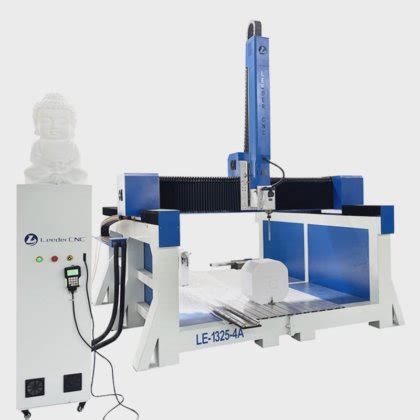 Leeder Factory Supplier 4 Axis 3d Cnc Carving Machine Wood Cnc 1325