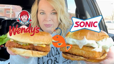 Sonic And Wendys Fish Sandwich Review Of The Fast Food Fish