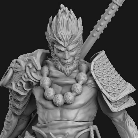 Wukong Black Myth 3d Printing Model Stl