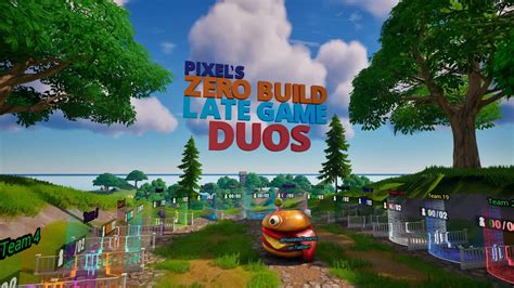 Pixel S Zero Build Late Game Duos Fortnite Creative Map Code Dropnite