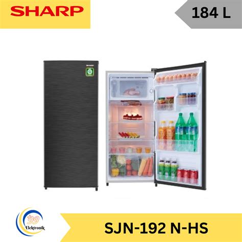 Sharp SJN 192 N HS Lemari Es Kulkas 1 Pintu 184 Liter Lazada Indonesia